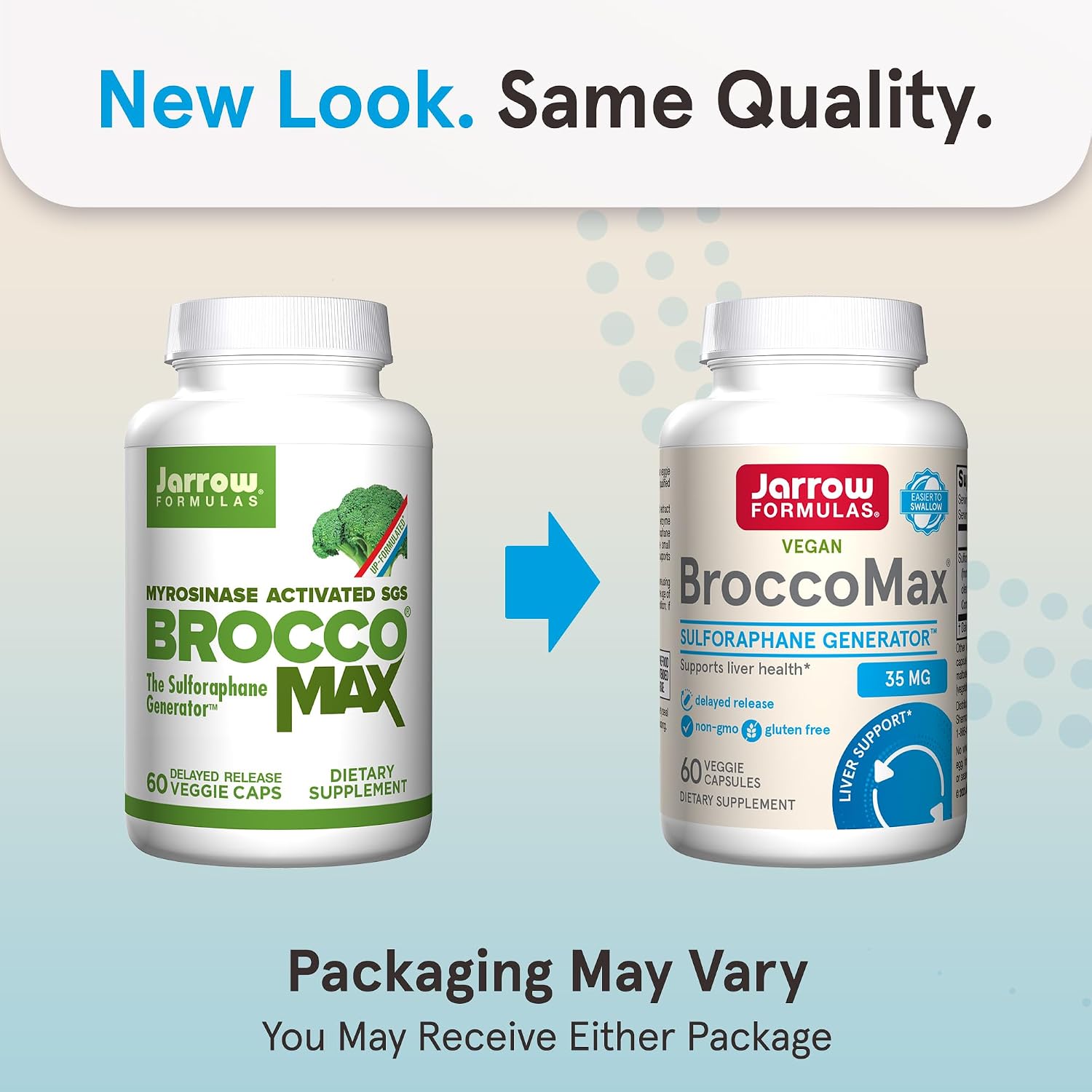 Jarrow Formulas BroccoMax Sulforaphane Generator - 60 Delayed Release Vegetarian Capsules