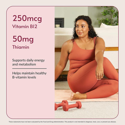 Bariatric Advantage Vitamin B50 Complex - High-Potency B-Complex for Energy and Brain Health - 180 Mini Capsules