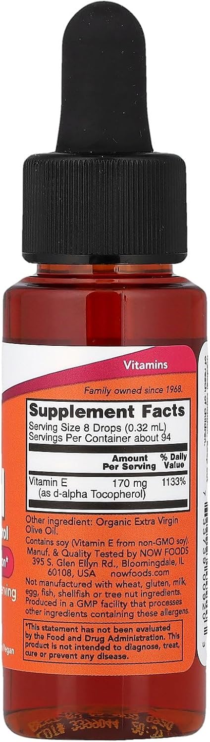 NOW Foods E Oil, 23,000 IU, 30 mL