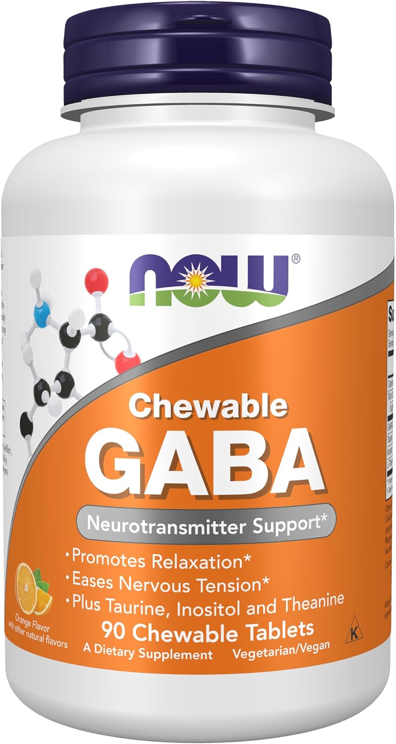 NOW Foods GABA (Gamma-Aminobutyric Acid) Powder, 170 g