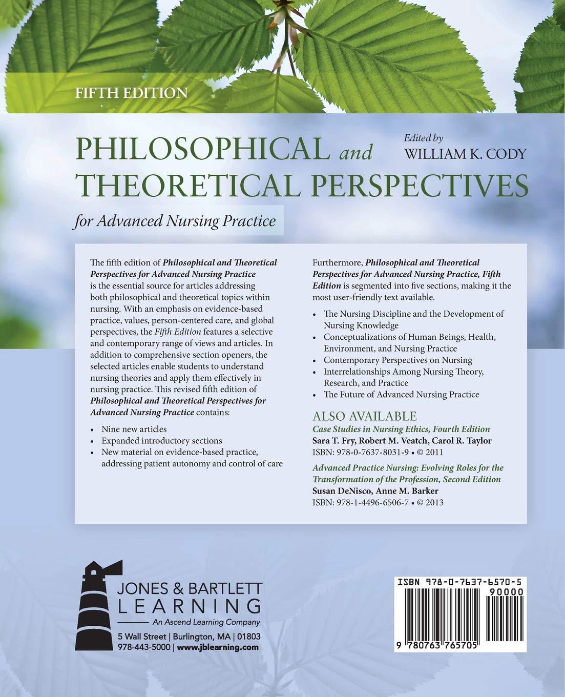 Philosophical and Theoretical Perspectives for Advanced Nursing Practice