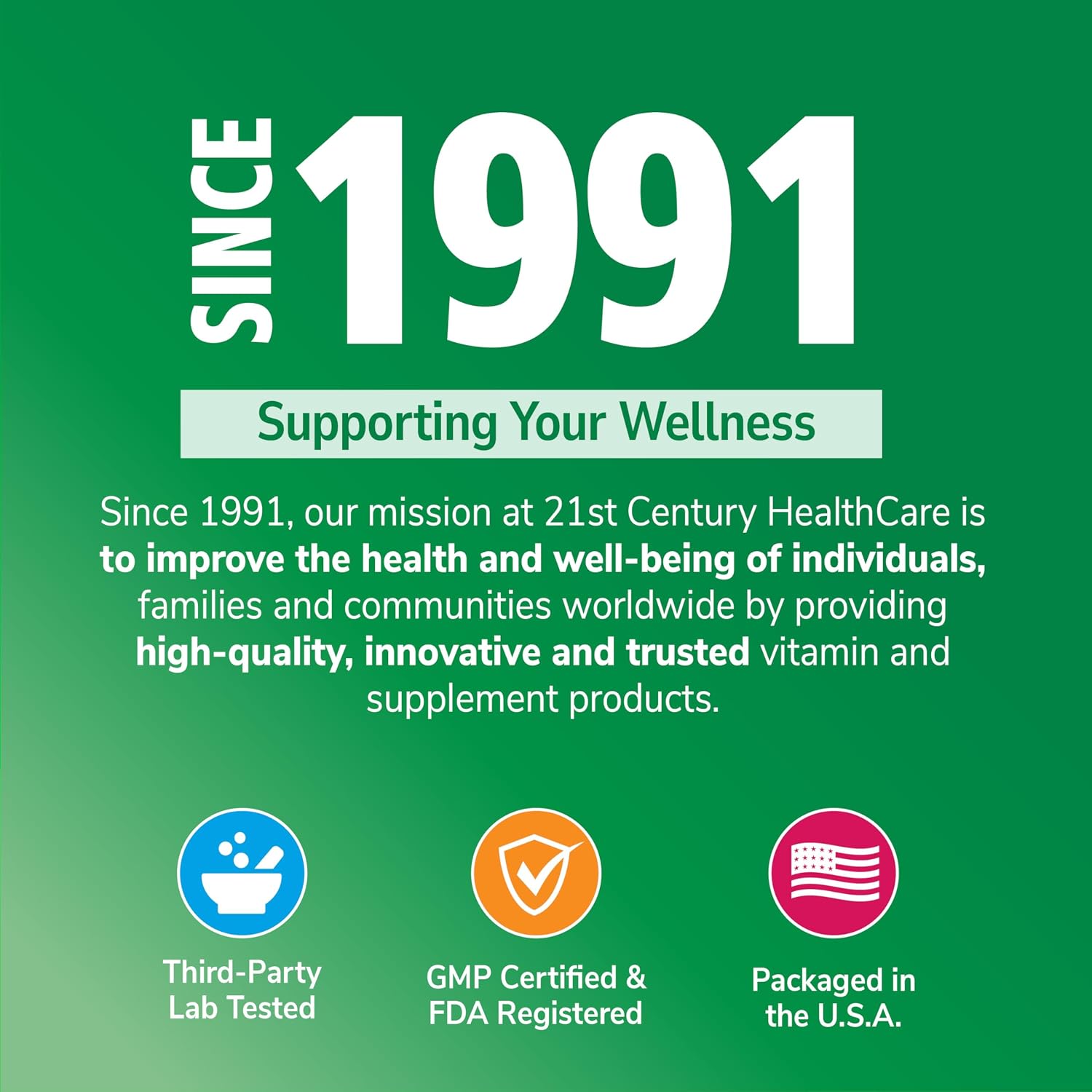 21st Century Sentry Senior Tablets – Multivitamin for Active Adults 55+ (125 Count)