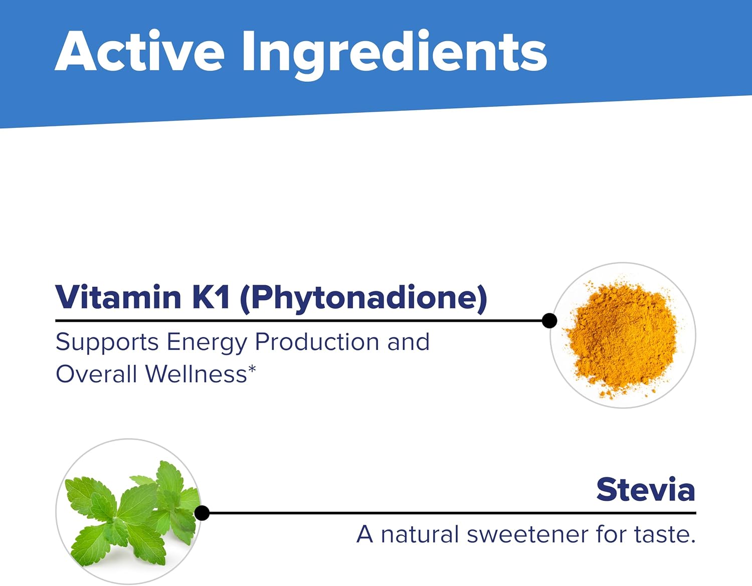 Superior Source Vitamin K1 500 mcg - Bone & Blood Health Support - Vitamin K Supplement Aids Calcium Absorption - 100 Sublingual Dissolving Tablets