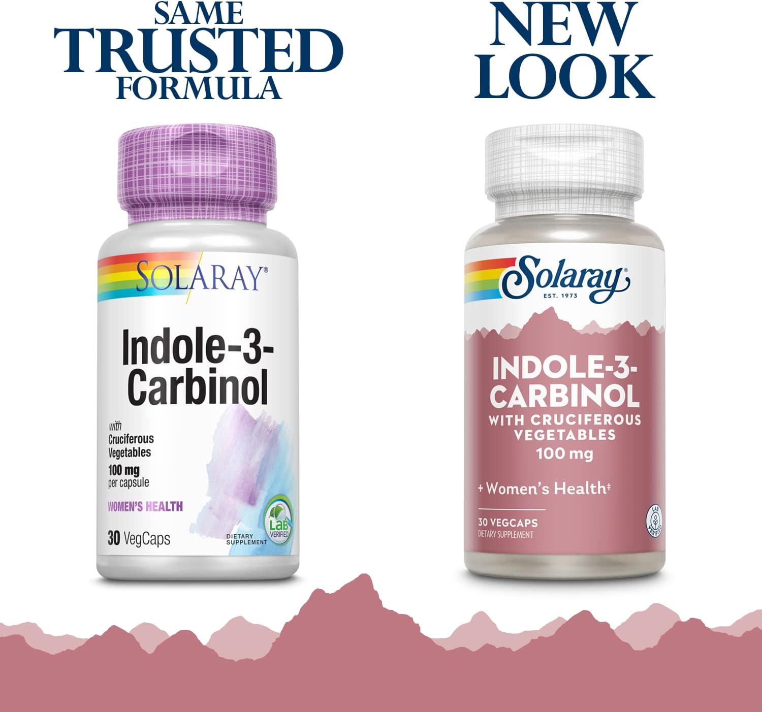 SOLARAY Indole-3-Carbinol 100 mg, 30 Capsules