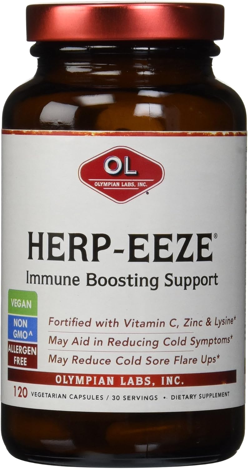 Olympian Labs Herp-Eeze – Blended Vitamin and Mineral Supplement (120 Capsules)