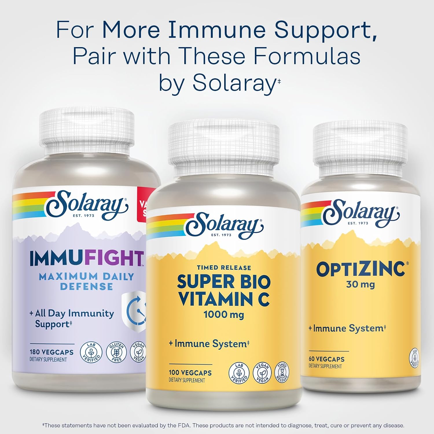 SOLARAY Super Bio Buffered Vitamin C 1000 mg Timed-Release