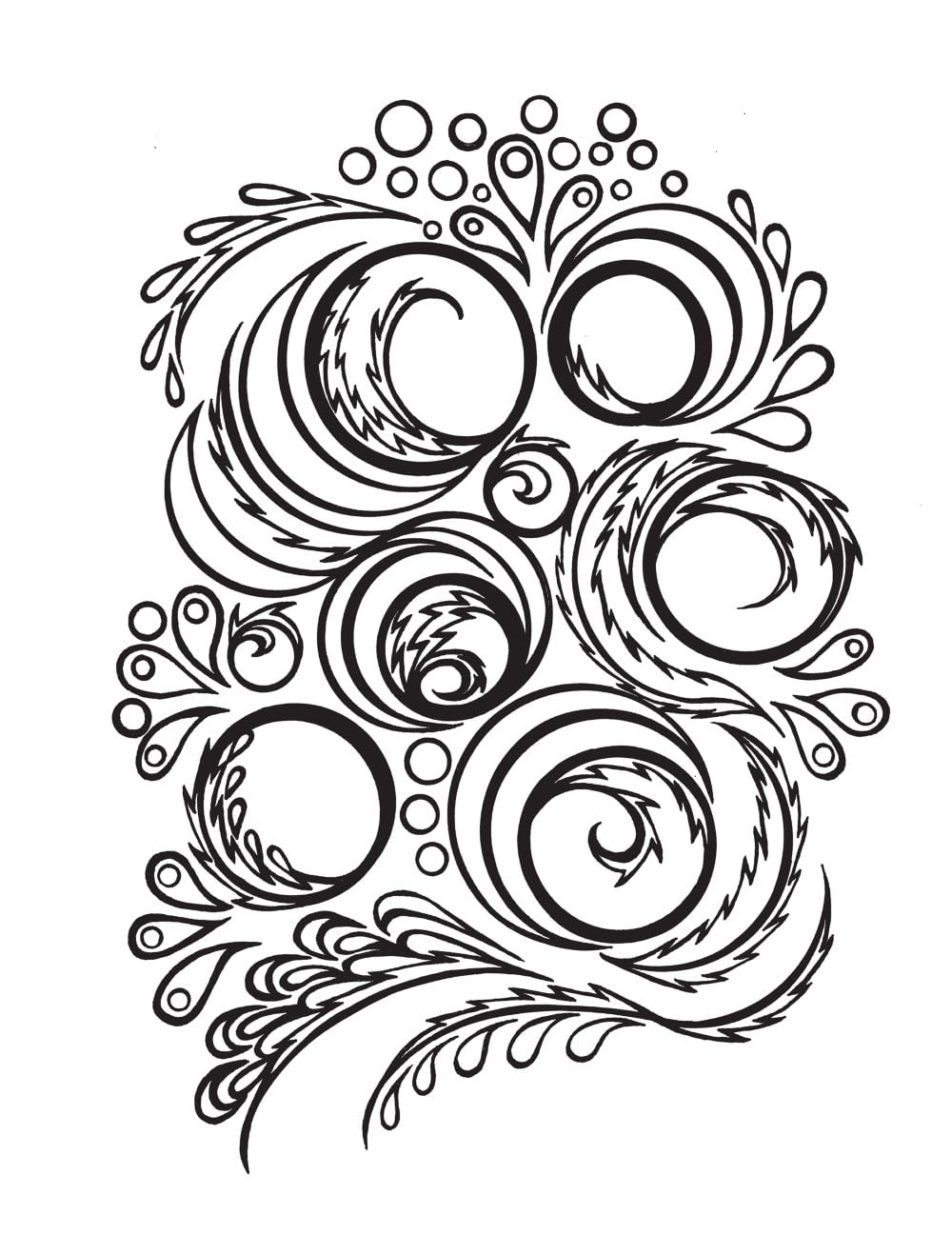 Creative Haven Harmony Colouring Book (Adult Colouring Books: Calm)