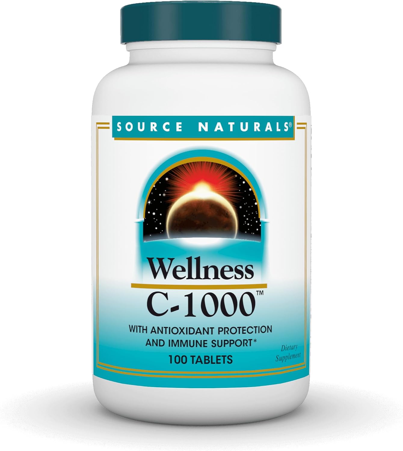 Source Naturals Wellness C-1000 - Immune Support with Antioxidant Protection - 200 Tablets