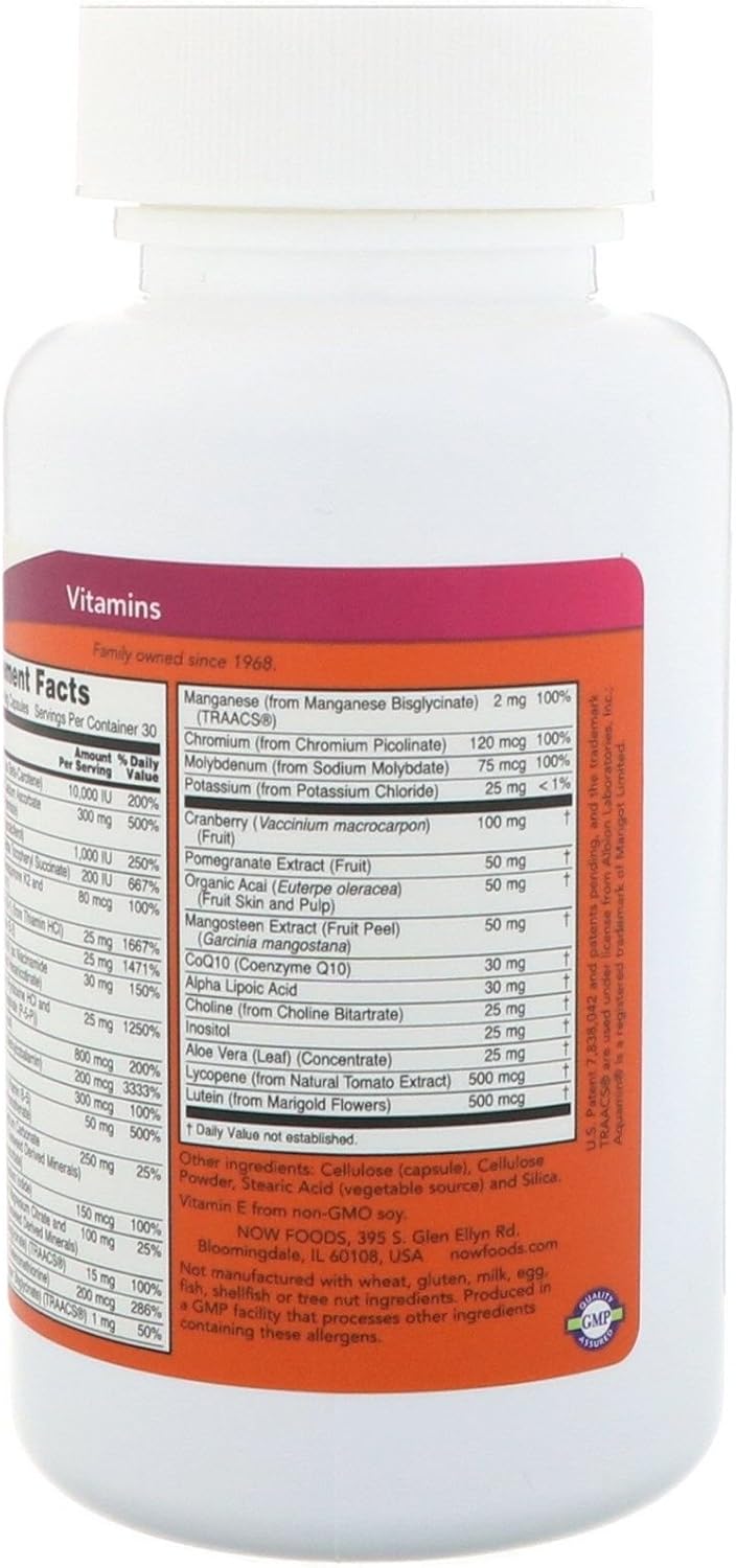 EVE (Superior Women's Multiple Vitamin) - 120 Veg Capsules by NOW Foods