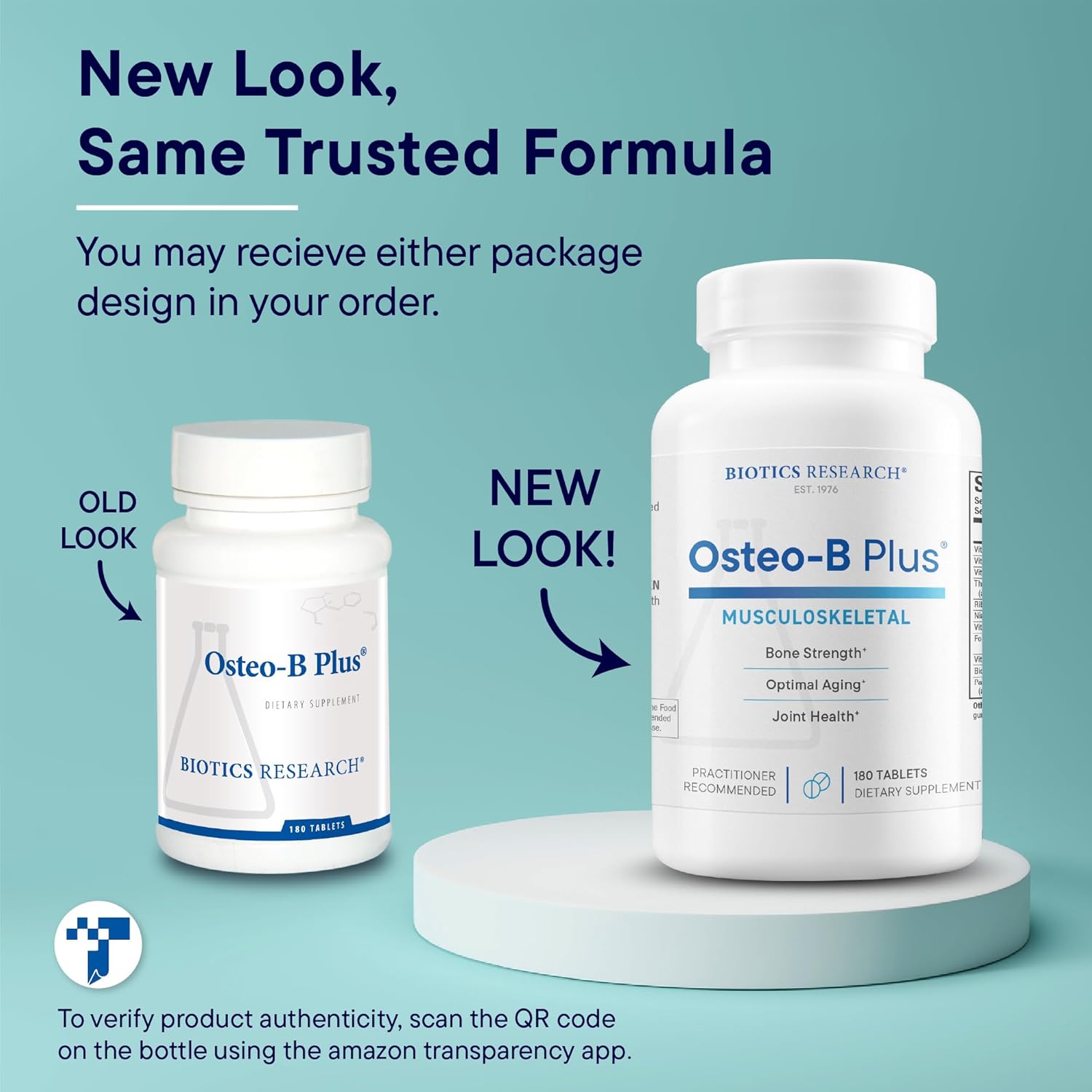 Biotics Research Osteo B Plus - 180 Tablets - görsel 4