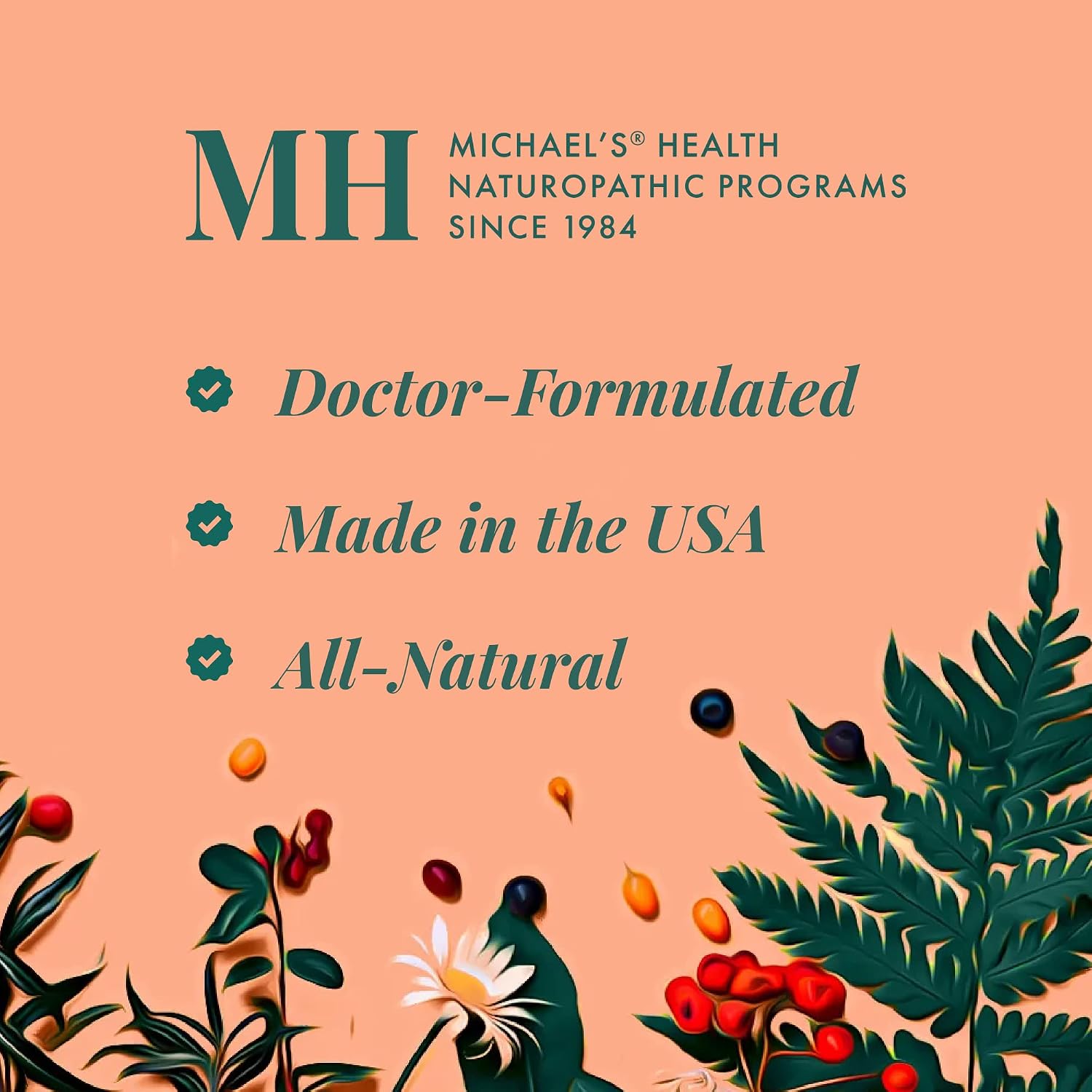 Michael's Health Naturopathic Programs Water Balance Factors - 90 Vegetarian Tablets - Potassium & Vitamin B6 - Supports Fluid Balance