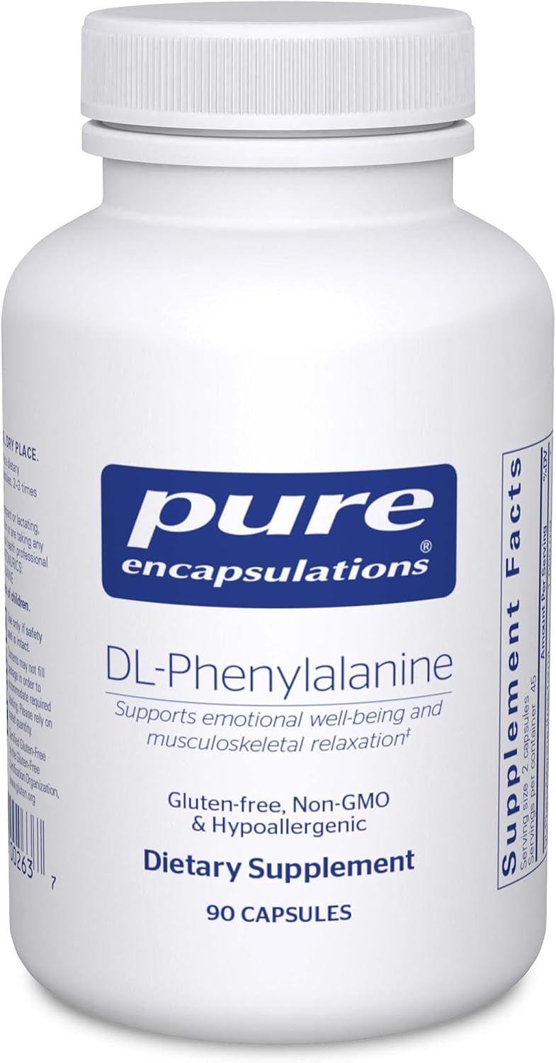 Pure Encapsulations DL-Phenylalanine – 180 Capsules