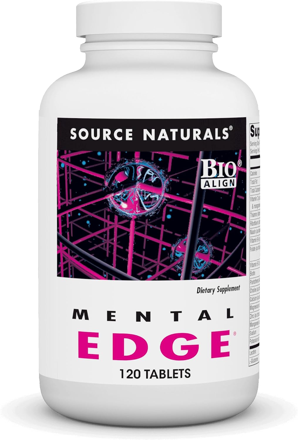 Source Naturals Mental Edge - Brain Boosting Supplement - 60 Tablets