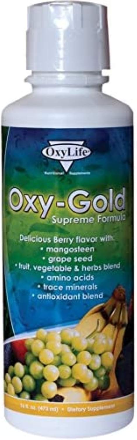 Oxygold Liquid Vitamin and Mineral Supplement, 473 mL