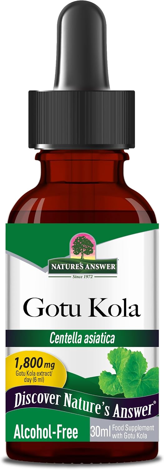 Nature's Answer Gotu Kola Alcohol-Free Liquid Extract - 30 mL