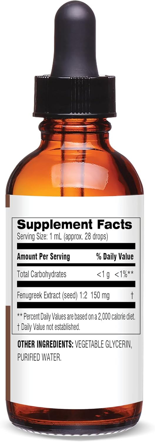 Botanic Choice Liquid Extract, Fenugreek Seed, 30 mL
