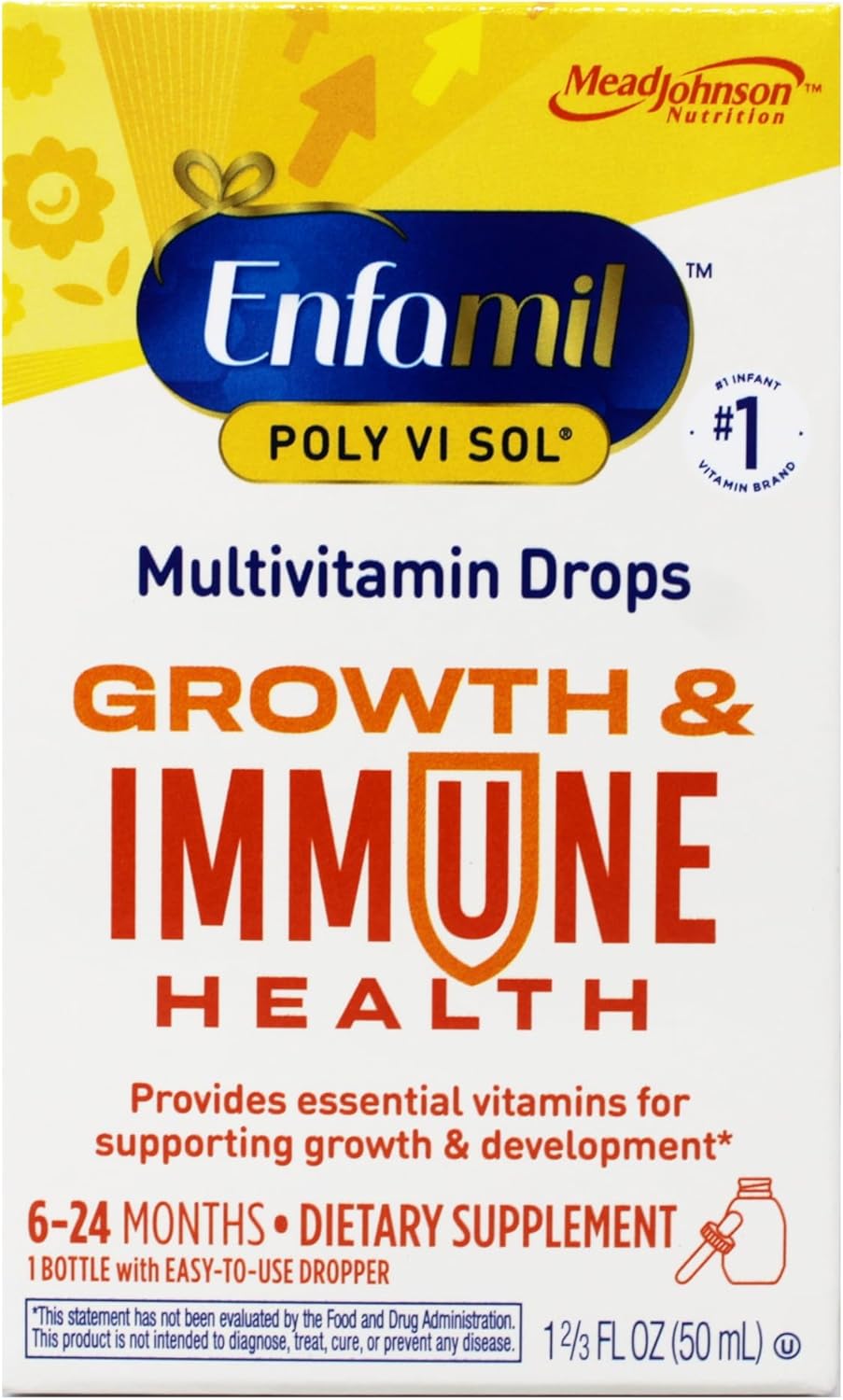 Enfamil Poly-Vi-Sol Multivitamin Drops, 50 mL