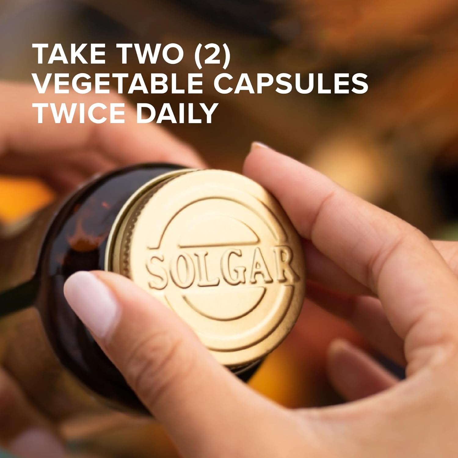 Solgar Choline/Inositol 500 mg/500 mg, 100 Vegetable Capsules (Pack of 2)