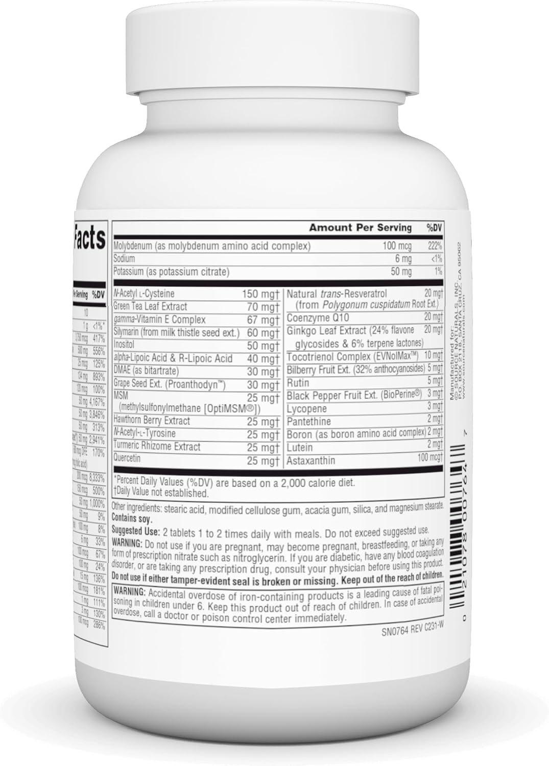 Source Naturals Life Force Multiple Daily Multivitamin – High Potency Essential Vitamins & Minerals – 30 Tablets