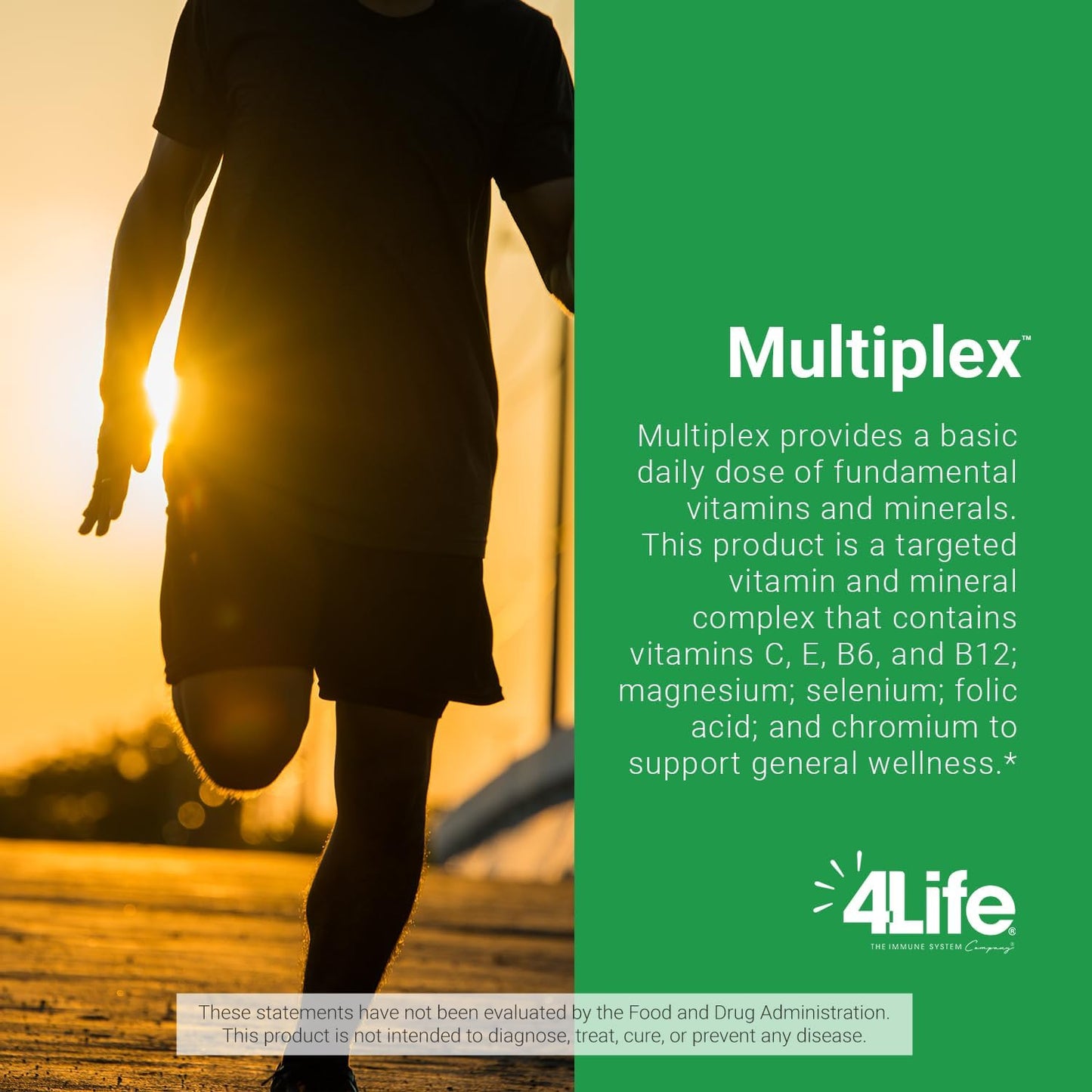 4Life Multiplex Multivitamin Mineral Wellness Supplement, 60 Capsules - görsel 4