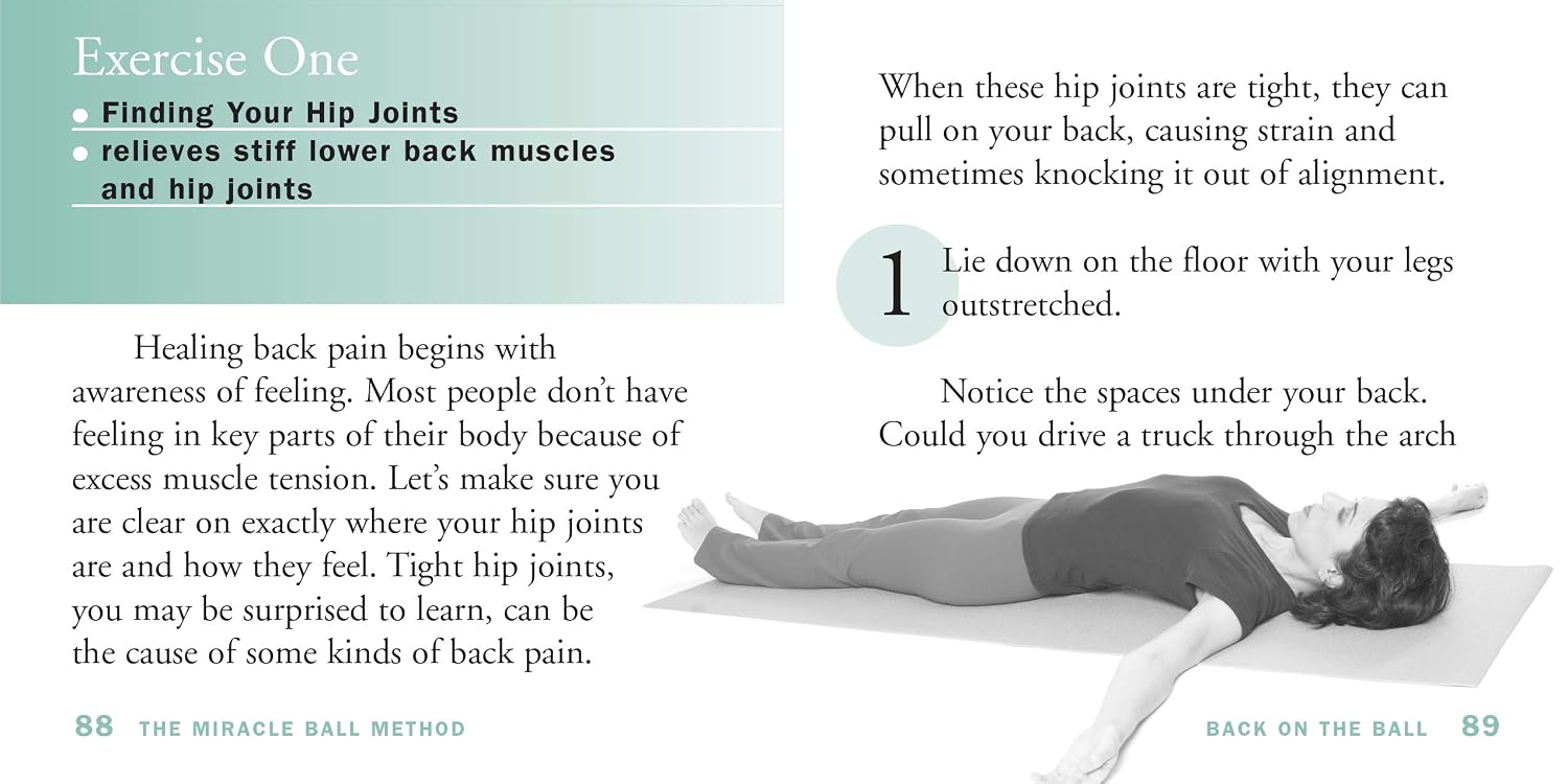 The Miracle Ball Method: Relieve Your Pain, Improve Your Posture, Reduce Your Stress (2 Miracle Balls Included)