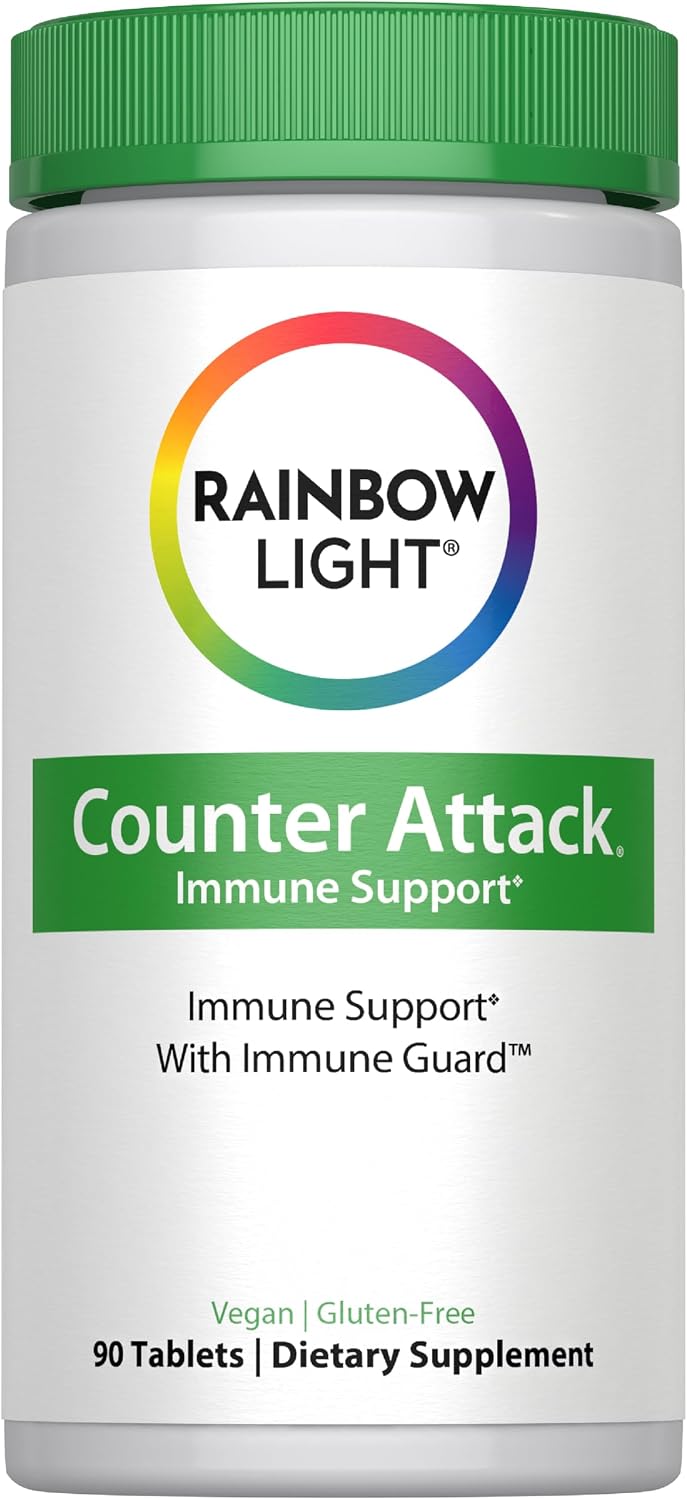 Rainbow Light Counter Attack Immune Defense Support Supplement, 90 Tablets