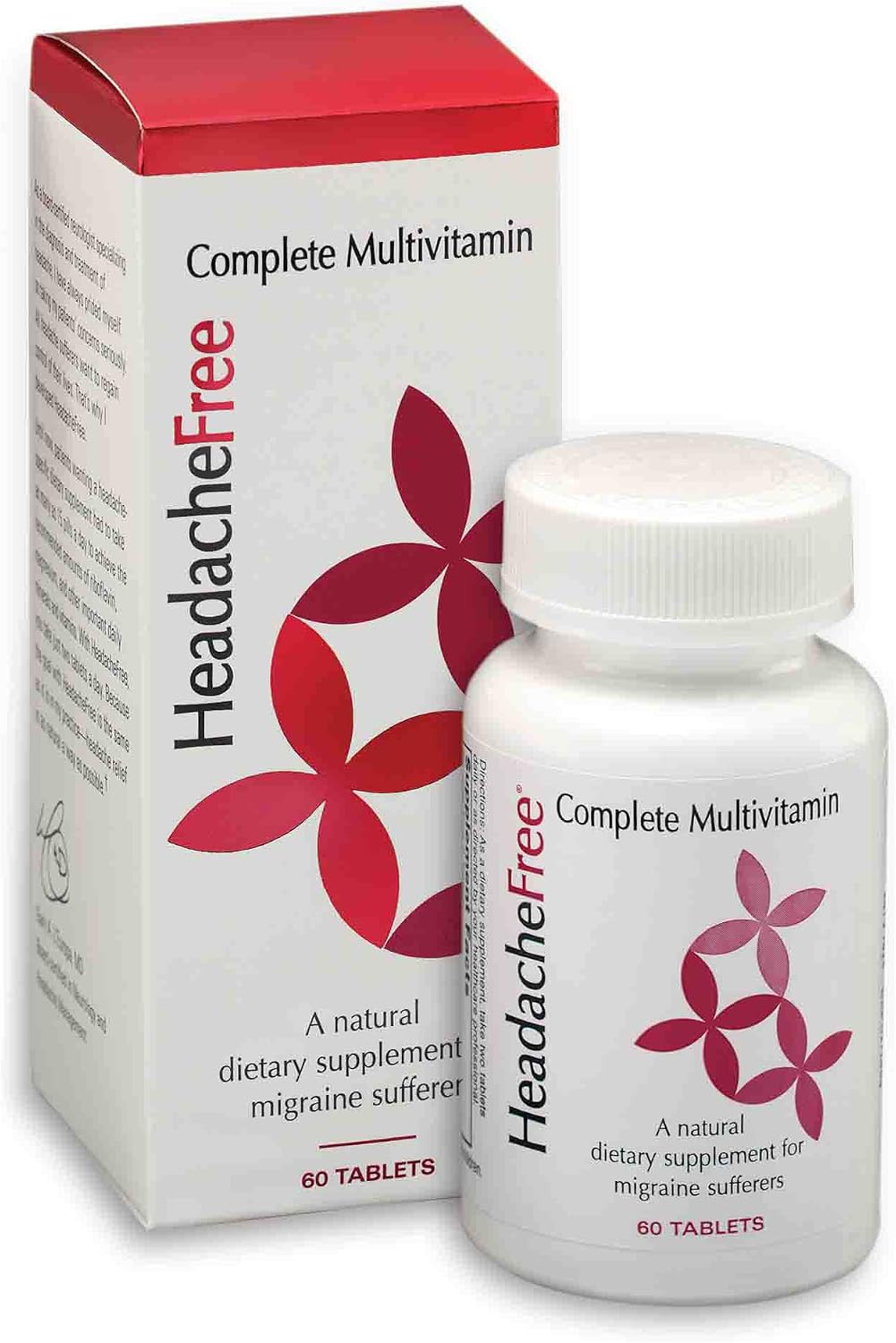 HeadacheFree Complete Multivitamin - 60 Tablets