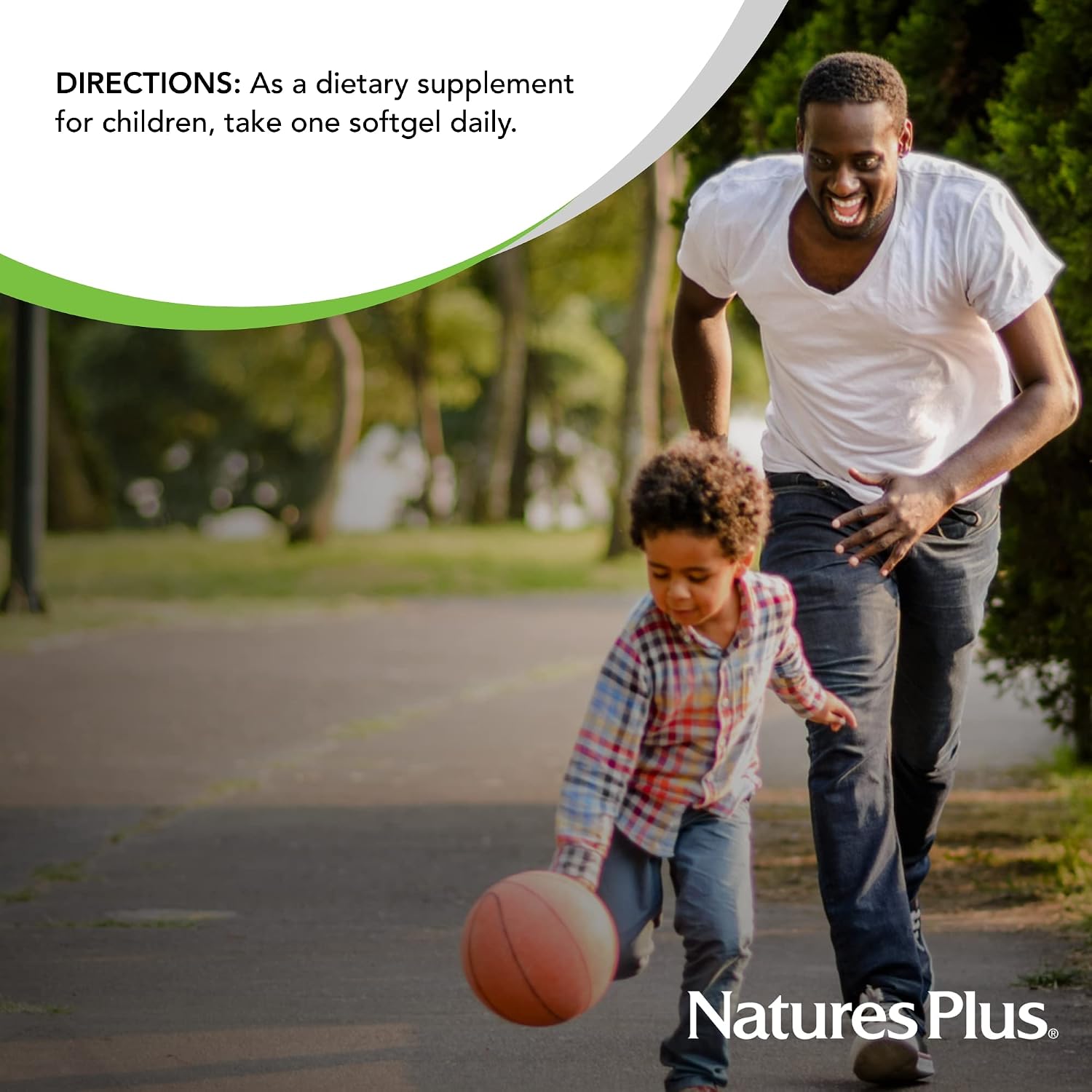 NaturesPlus Children’s Vita-Gels Multivitamin, Natural Orange Flavour - 90 Softgels - Gluten-Free