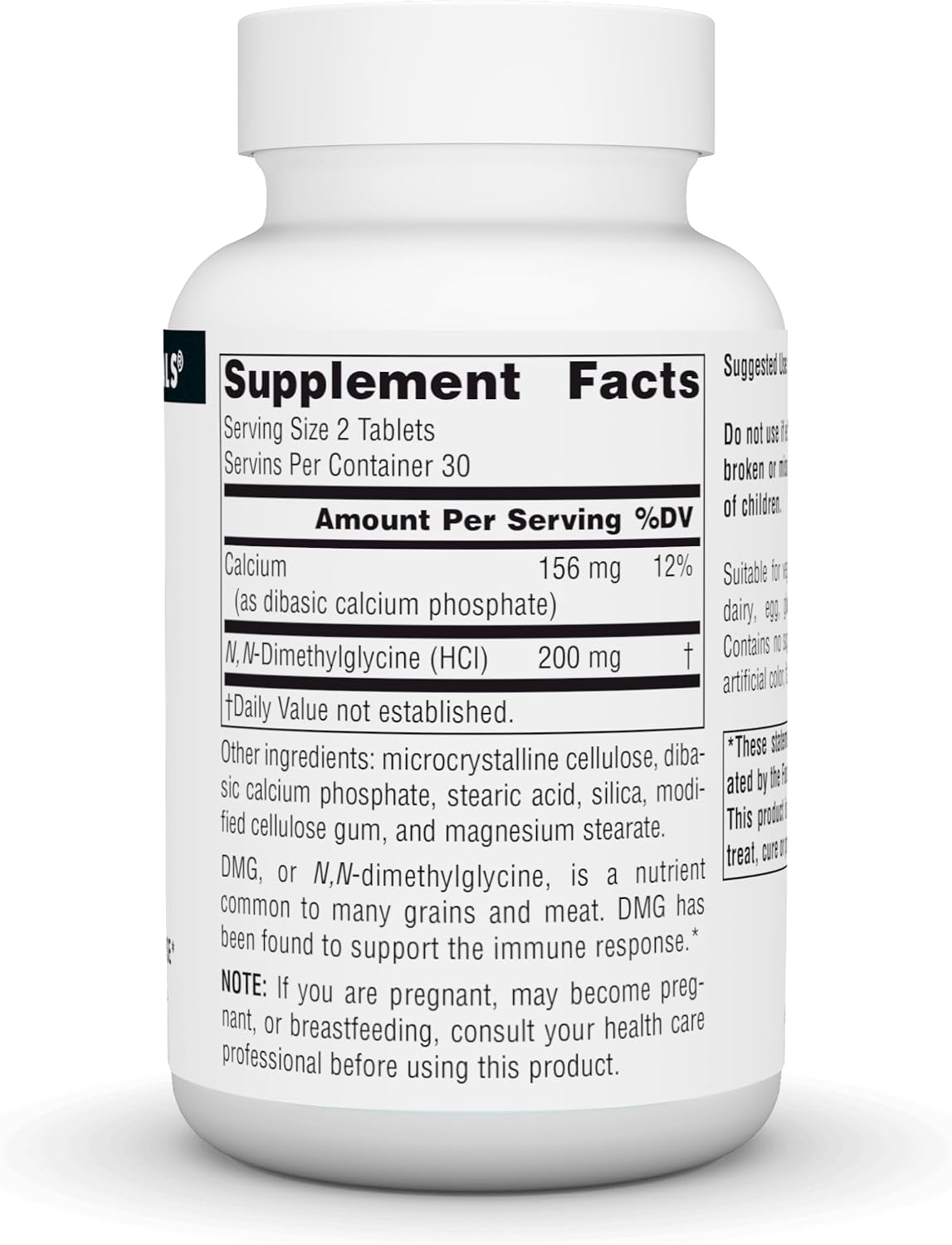 Source Naturals DMG 100 mg Dietary Supplement that Supports Immune Response – 60 Tablets