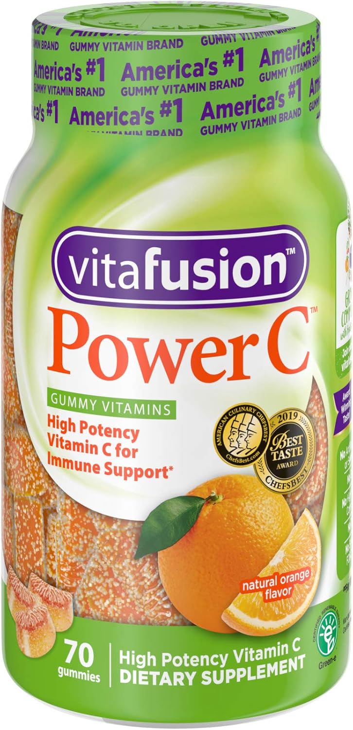Vitafusion Power C Gummy Vitamins, 70 Count, Pack of 3