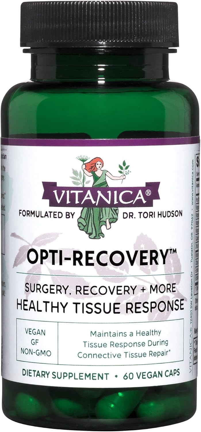Vitanica Opti-Recovery - Pre & Post Surgery Support, 60 Capsules
