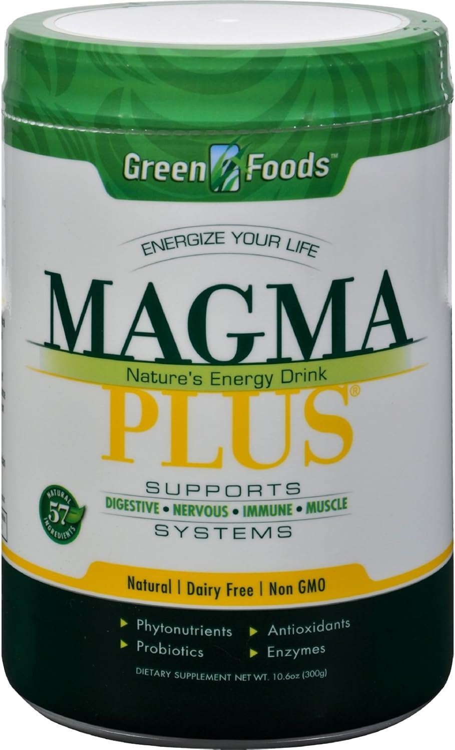 Green Foods Magma Plus Drink Mix, 300 g