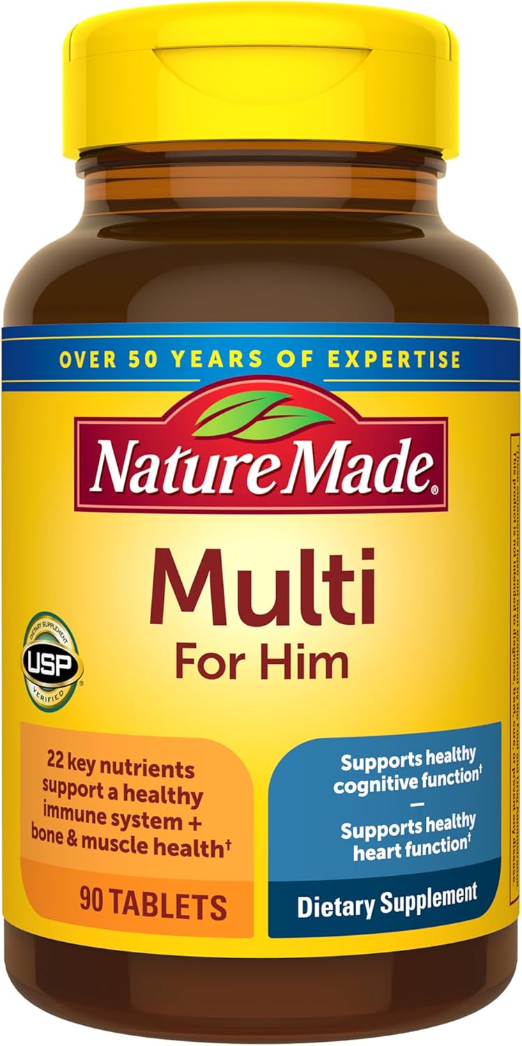 Nature Made Multivitamin for Him, 90 Tablets