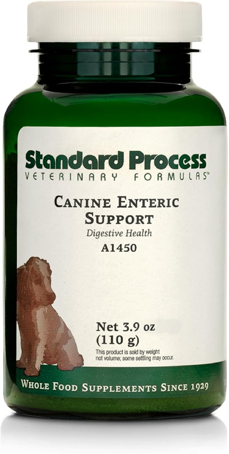 Standard Process Canine Enteric Support – Digestive Supplement for Dogs