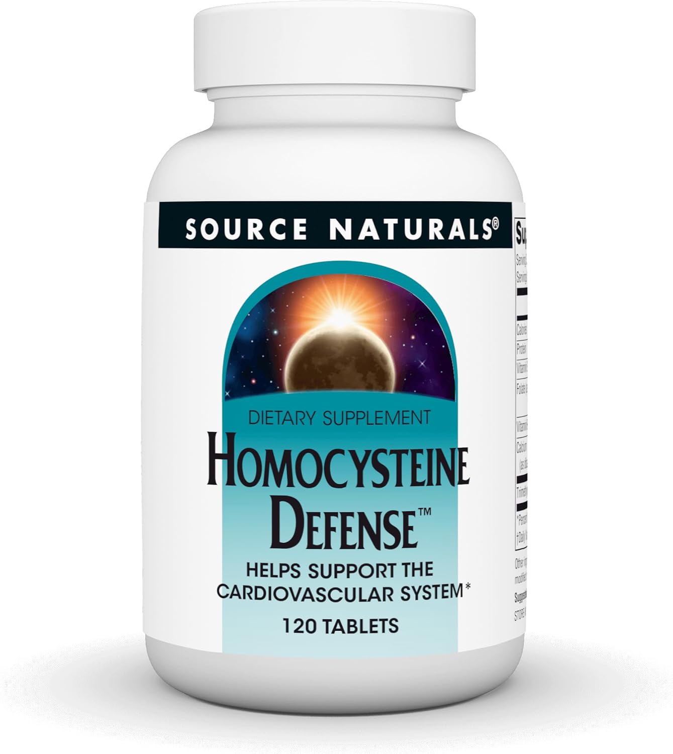 Source Naturals Homocysteine Defense - Supports Cardiovascular Health* - 120 Tablets
