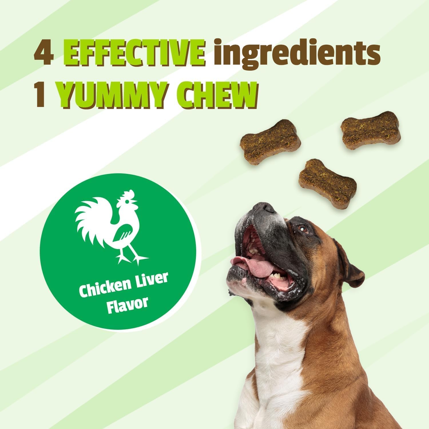 Pet Naturals Lawn Aid Soft Chews for Dogs – Chicken Flavour – 60 Count