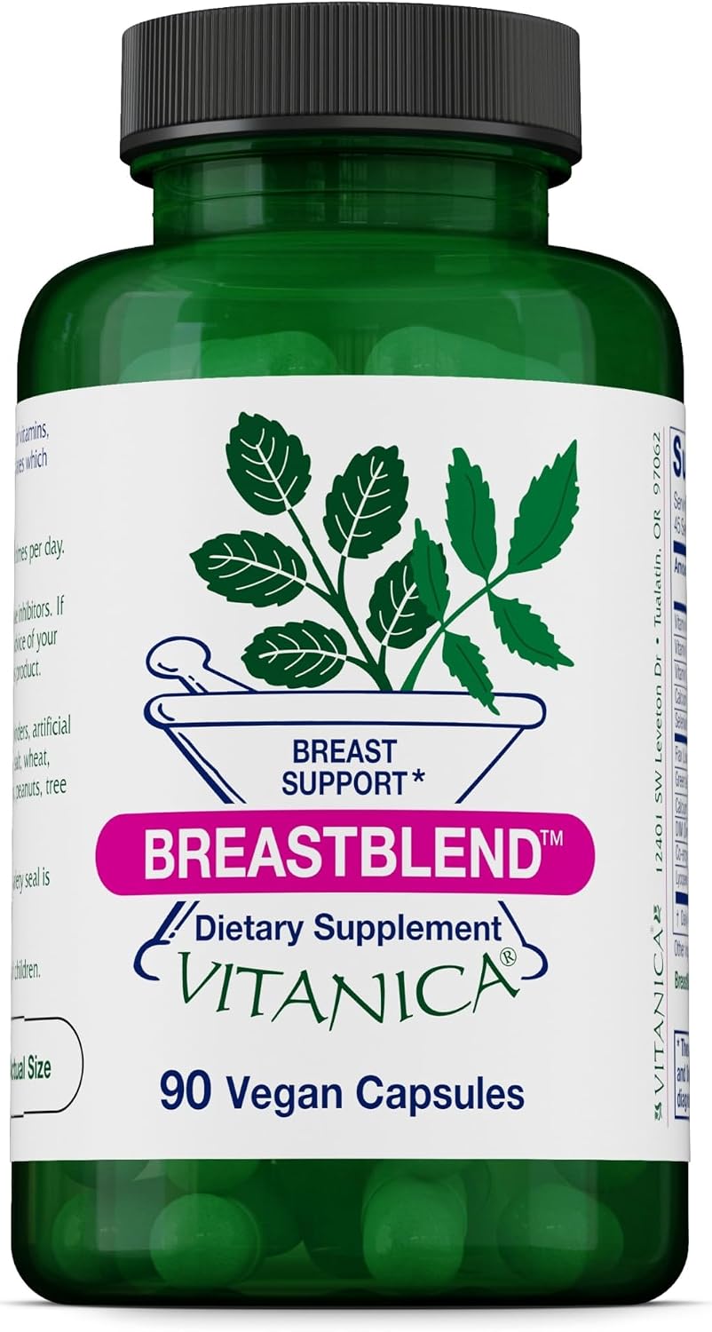 Vitanica BreastBlend – Breast Health Support, 90 Vegan Capsules