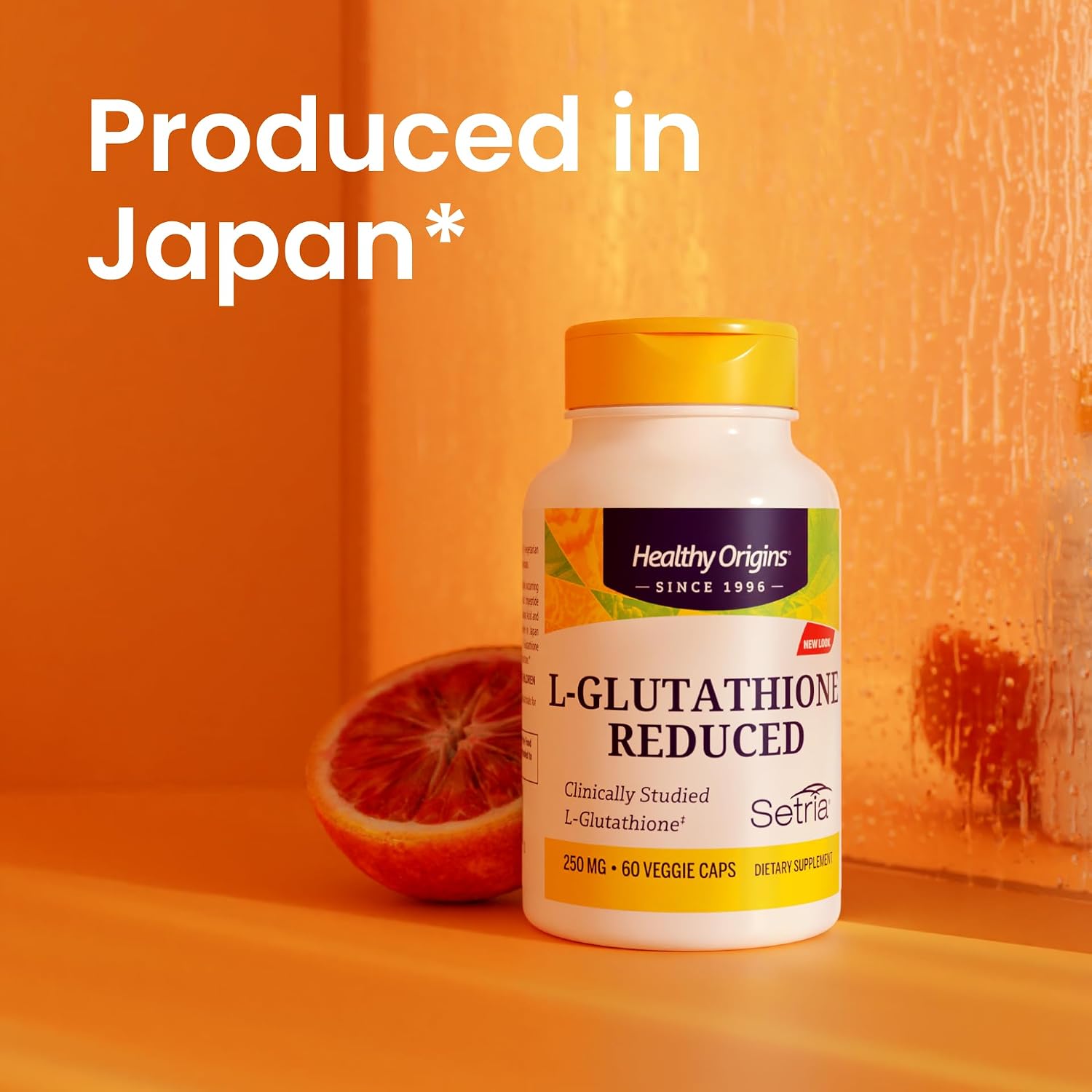 Healthy Origins Setria L-Glutathione 500 mg, 60 Veggie Capsules