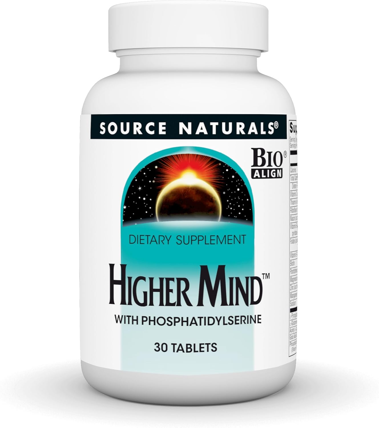 Source Naturals Higher Mind with Phosphatidylserine – 120 Tablets