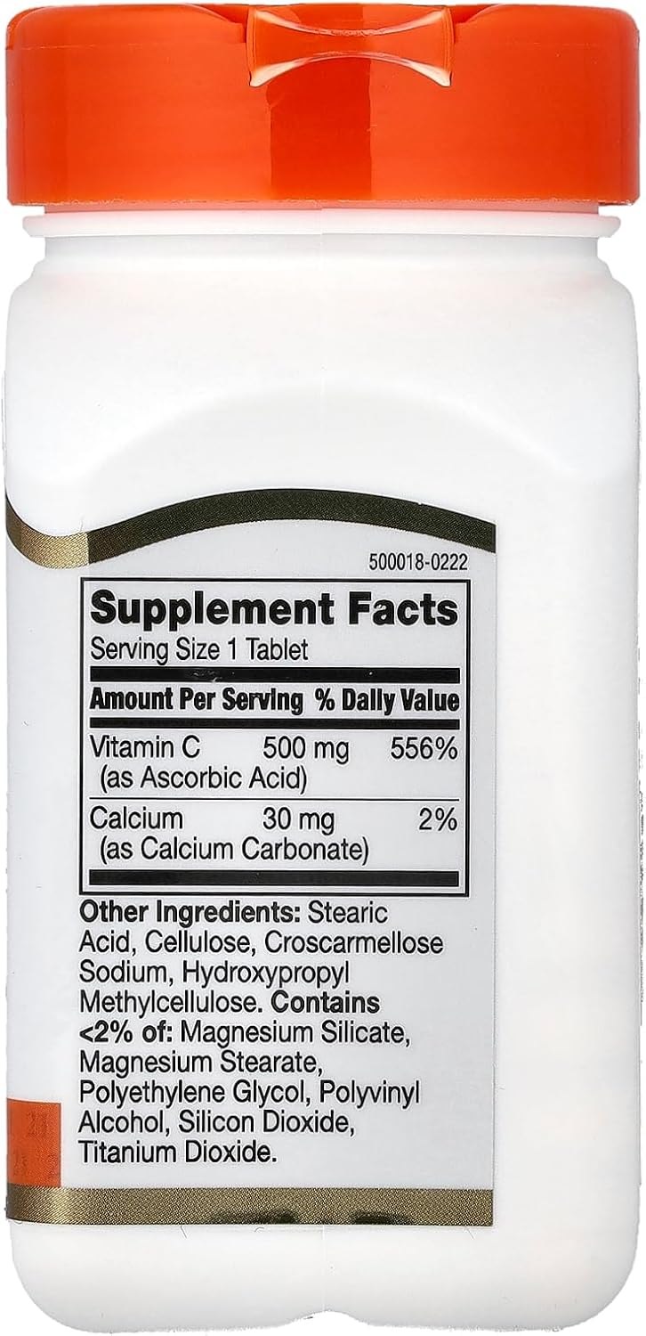 21st Century C 500 mg Tablets, 110 Count - görsel 2