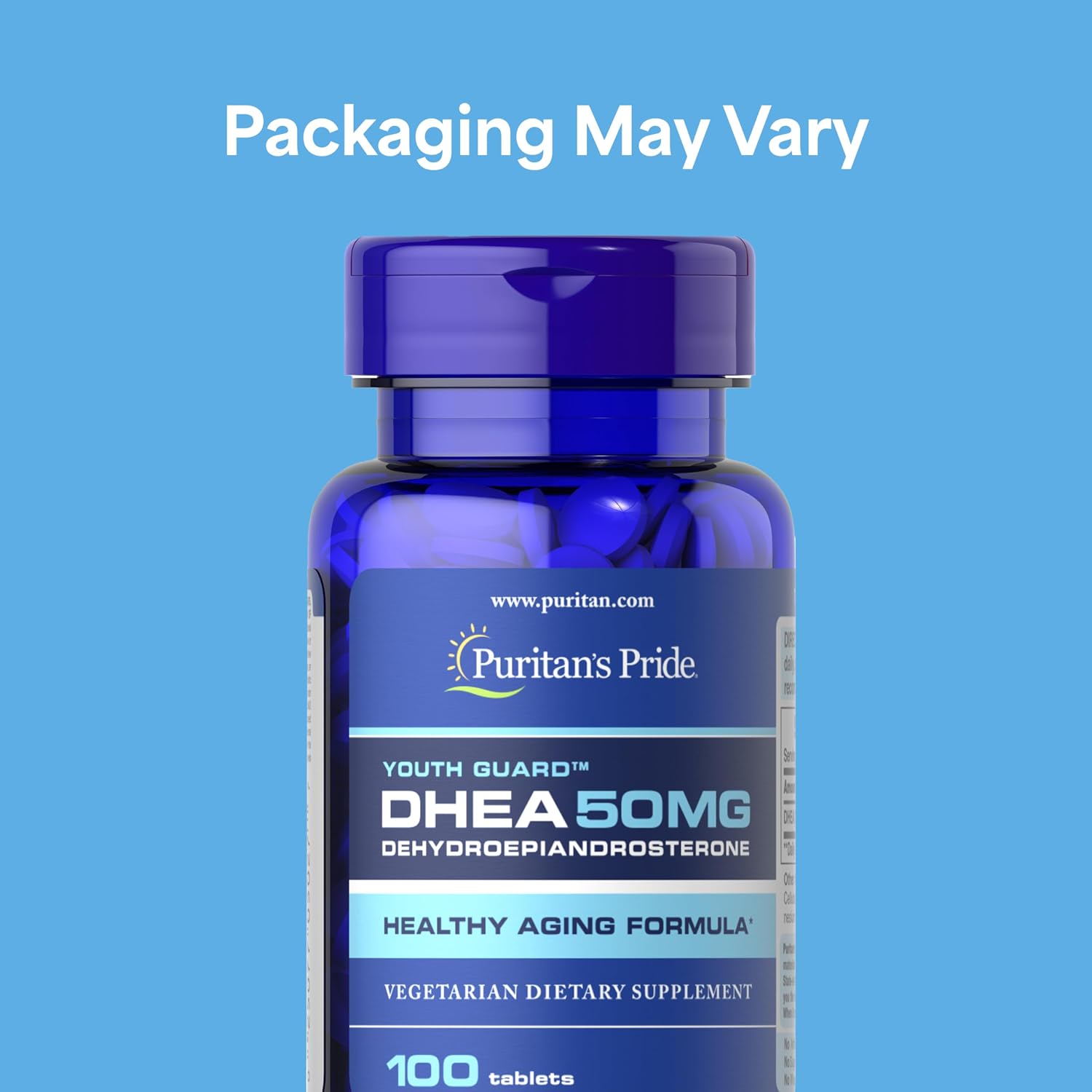 Puritan's Pride Youth Guard DHEA 50mg - 100 Tablets