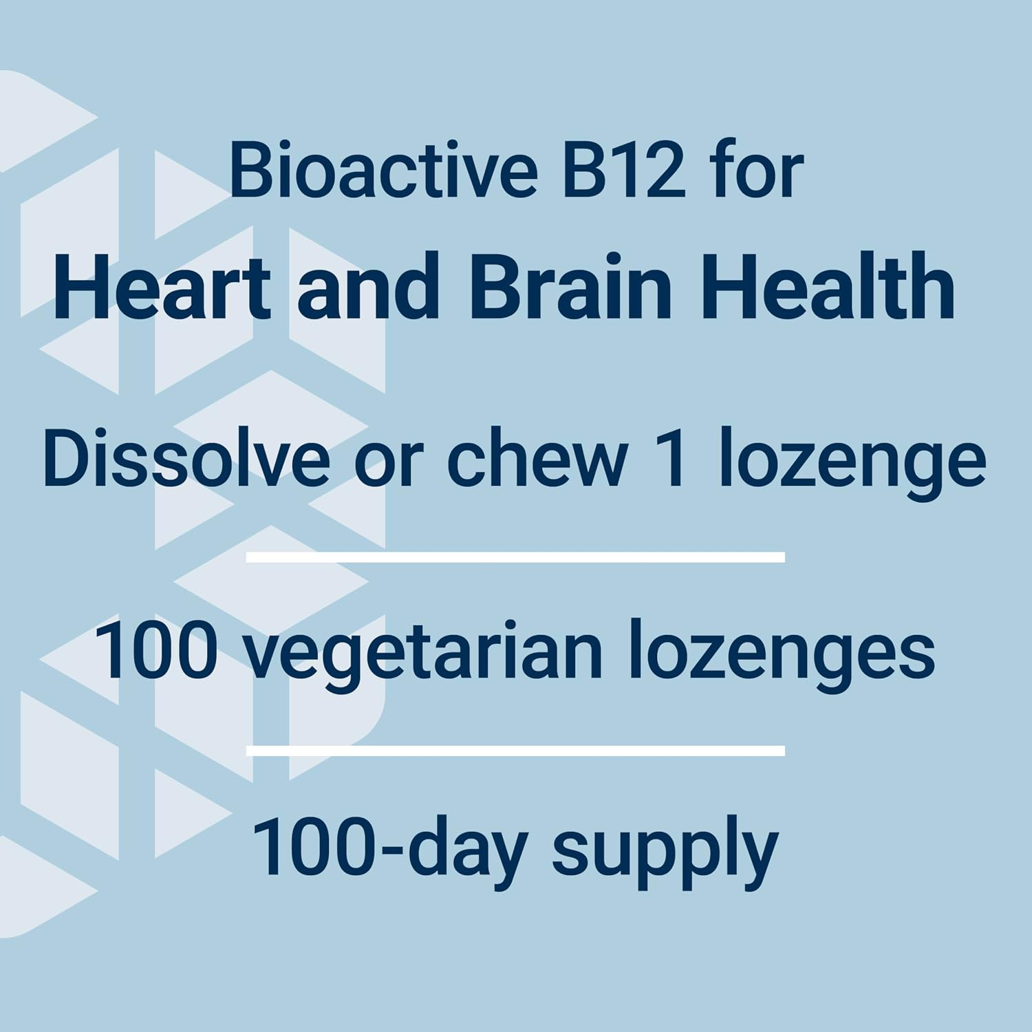 Life Extension Vitamin B12 Methylcobalamin 500mcg - Quick-Dissolving Lozenges for Energy & Brain Function - 100 Count