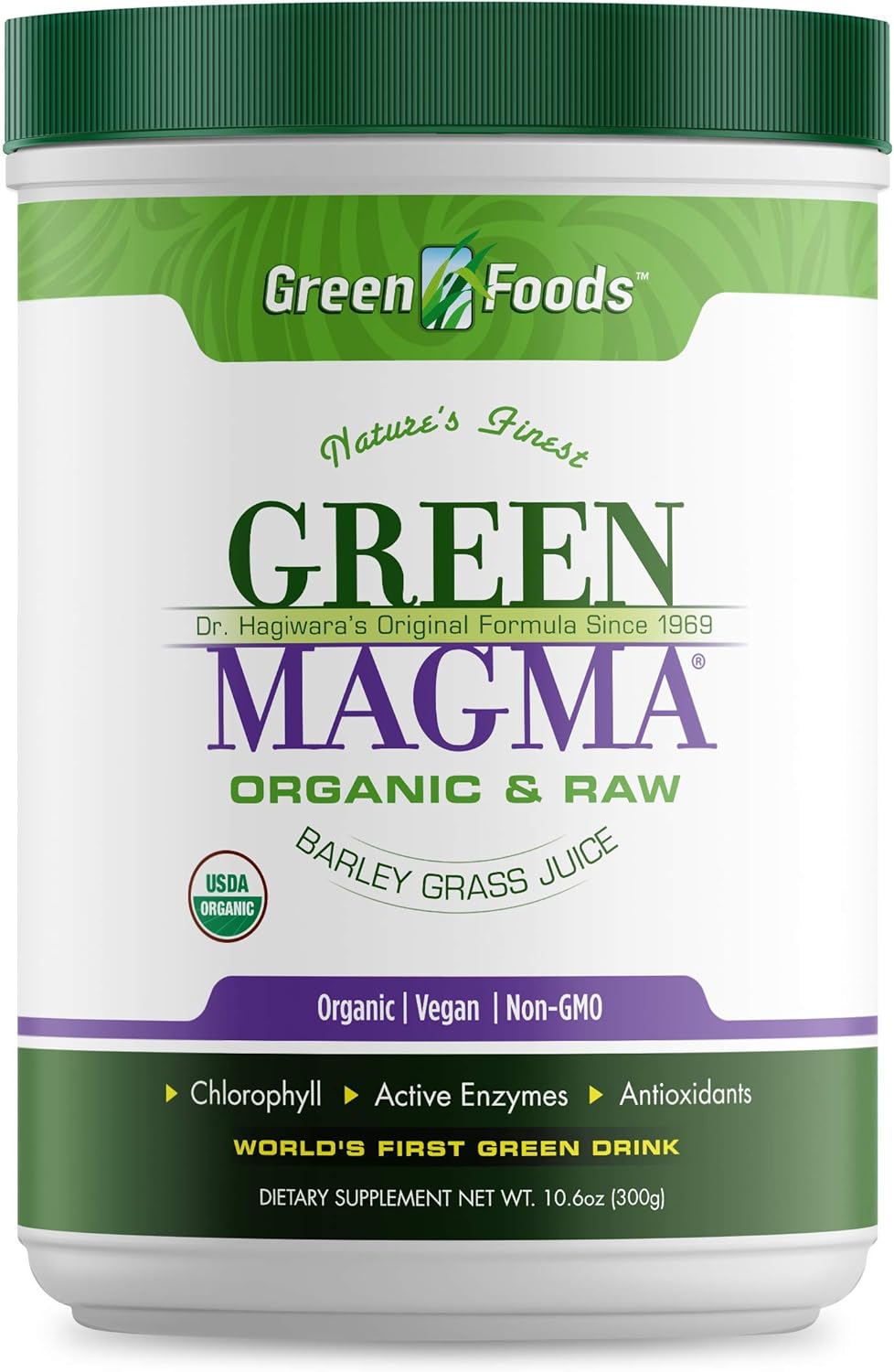 Green Foods Green Magma Barley Grass Powder, 300 g