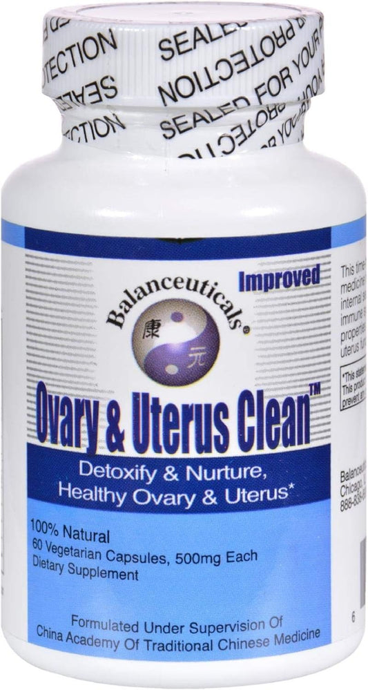 Balanceuticals Ovary and Uterus Clean - 500 mg - 60 Capsules