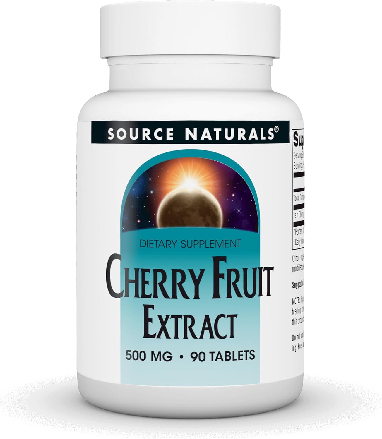 Source Naturals Cherry Fruit Extract, 500 mg, 90 Vegetarian Tablets