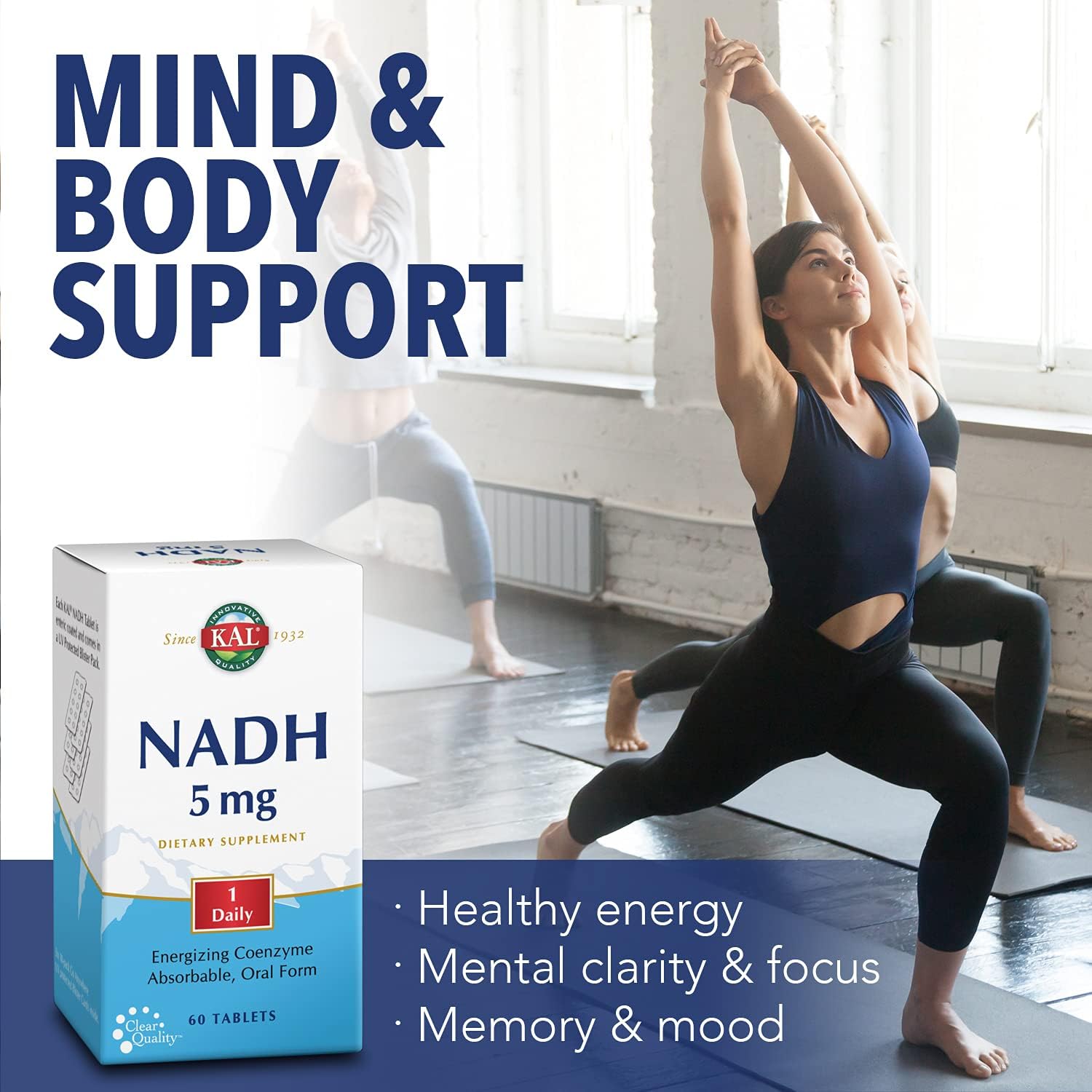 KAL NADH 5 mg, 60 Tablets