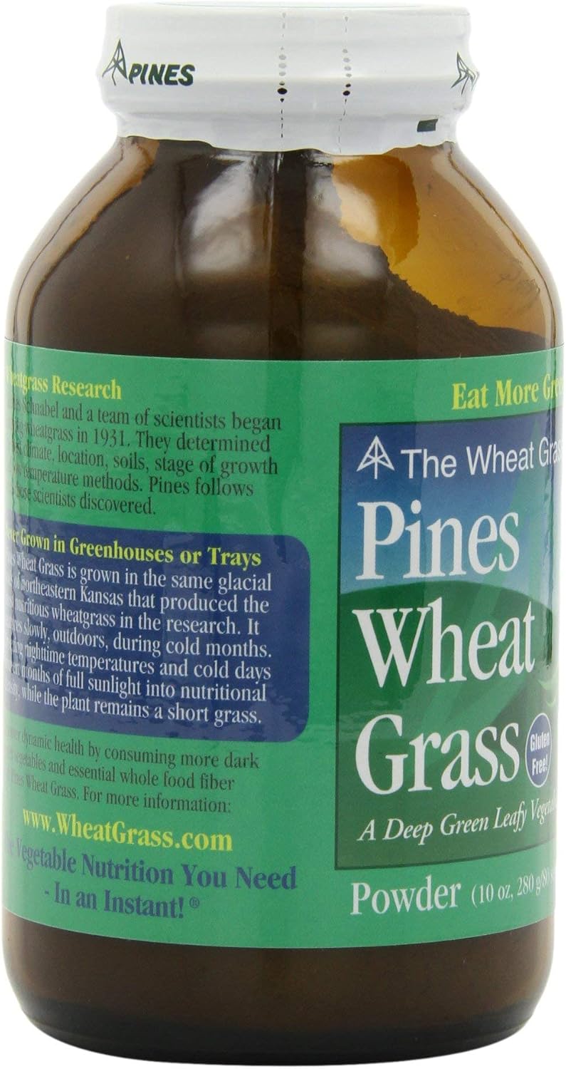 Pines International Wheat Grass Powder - Organic, 283 g