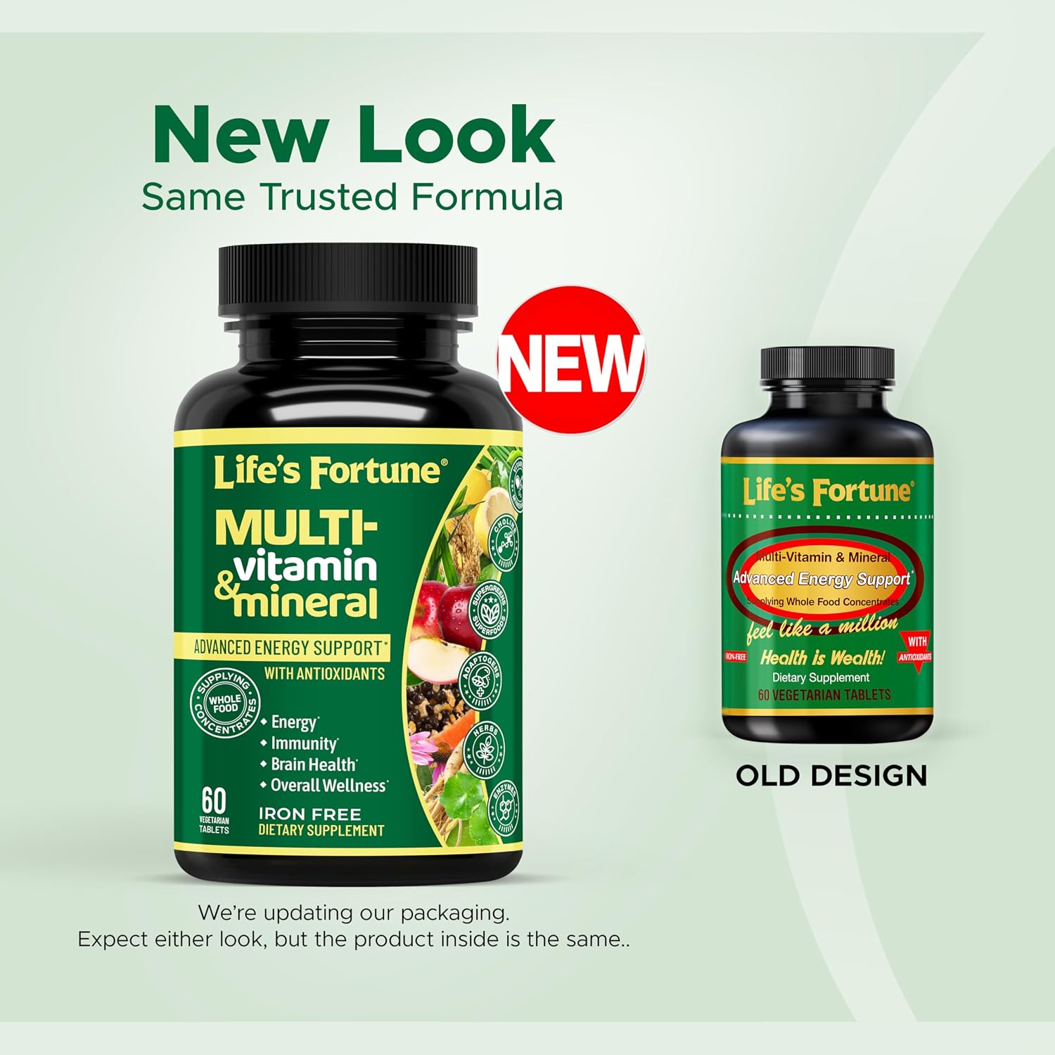 Life's Fortune Whole Food Multivitamin & Mineral Supplement