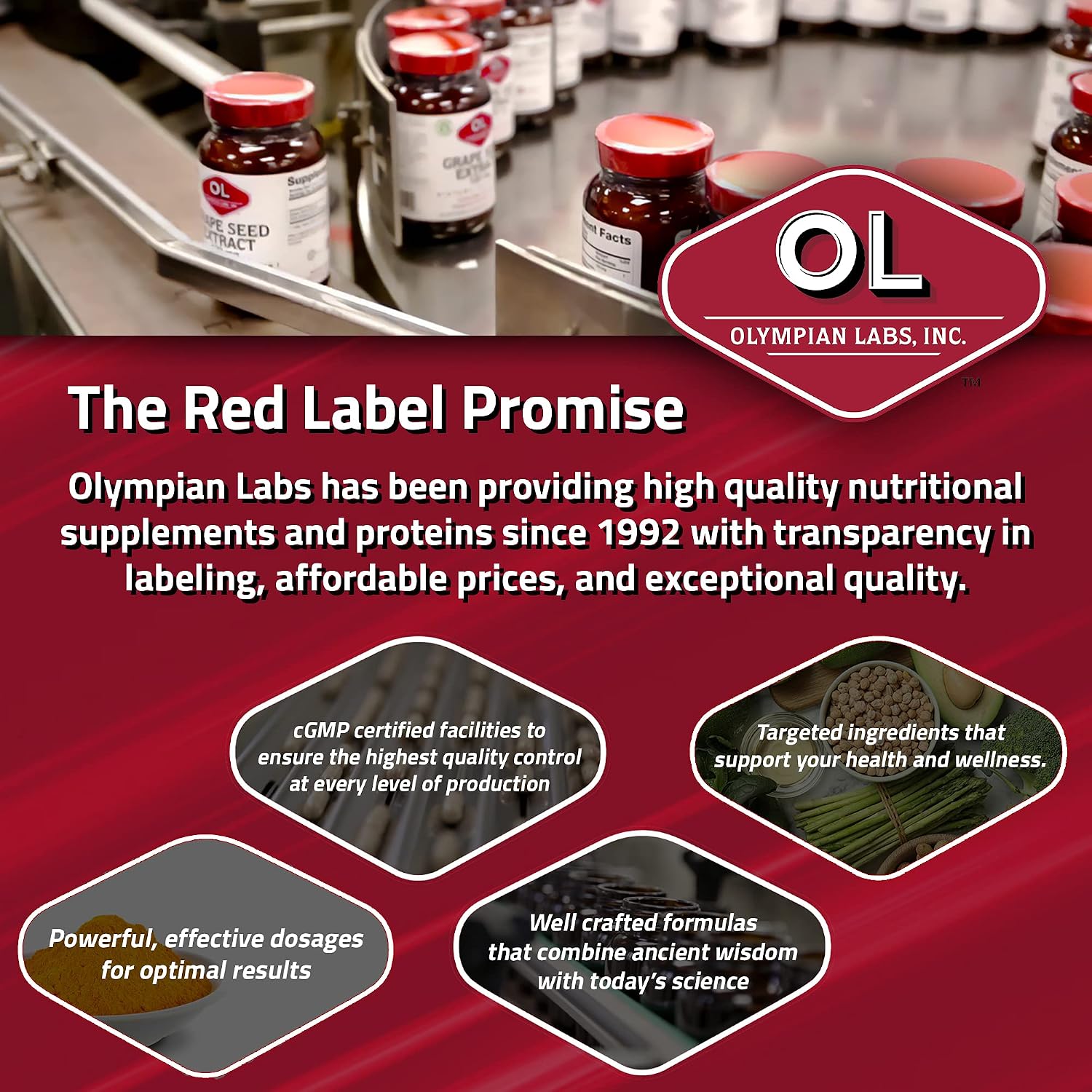 Olympian Labs Vitamin E Complete Tocomin - 200 IU, 60 Softgels