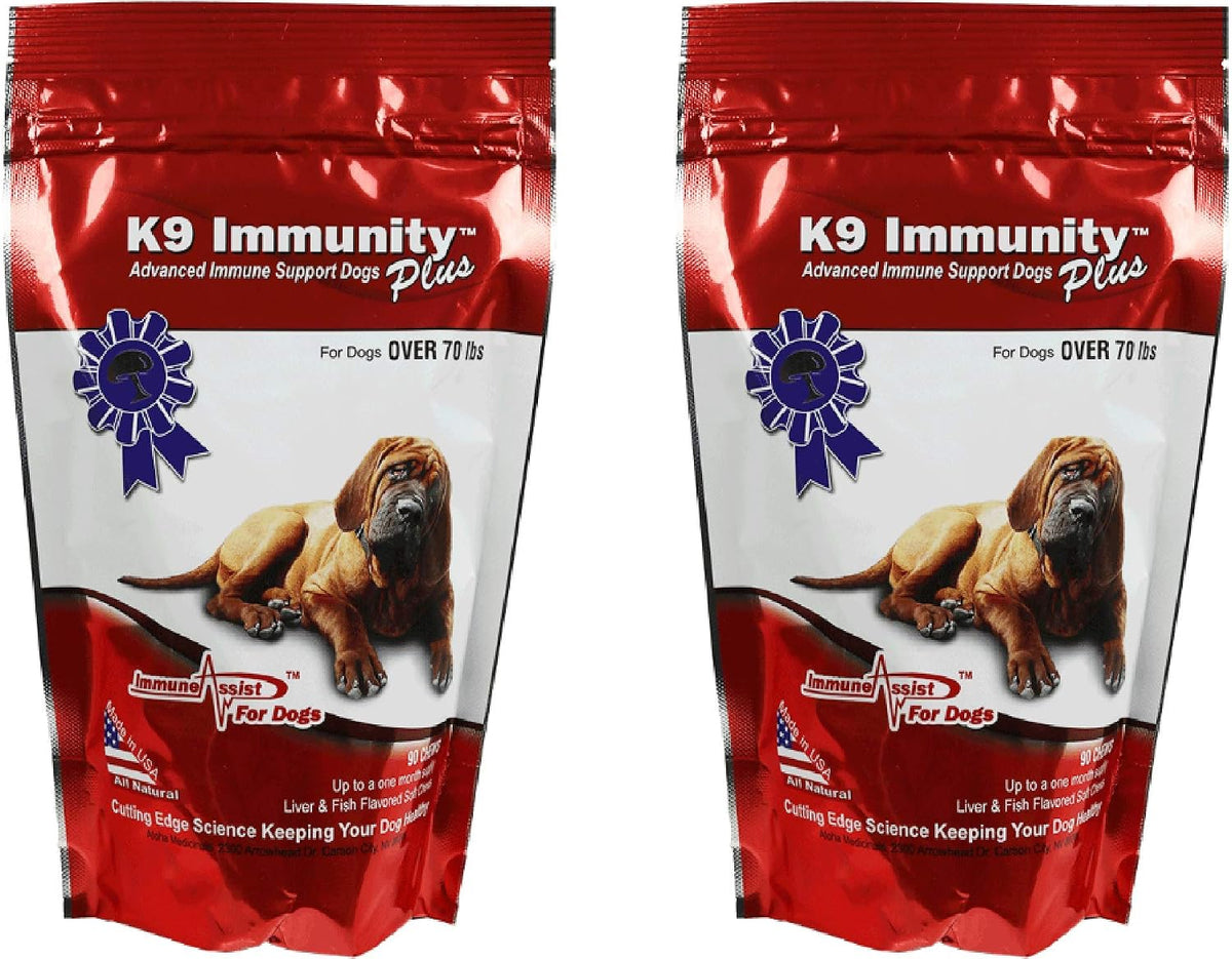Aloha Medicinals K9 Immunity Plus - Immune Support Soft Chews for Dogs Over 70 lbs (90 Count) - görsel 9